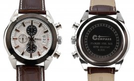 Reloj Chrono White Compass