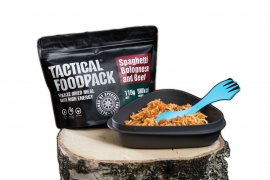 Comida deshidratada - espaguetis a la boloñesa con ternera Tactical Foodpack