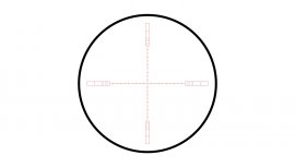 Visor Hawke Sidewinder 6.5-20x42 20x Half Mil Dot