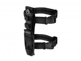Cuchillo de infantería Gerber LMF II, negro, hoja combinada