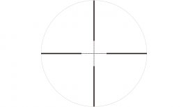 Visor Optisan HX 4-12x40 AO 1/2 Mildot