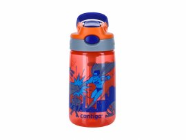 Biberón Contigo James 0,42 l naranja superhéroe