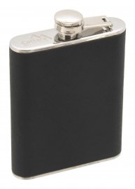 Petaca Cattara 175ml con funda para puros