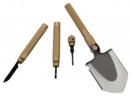 Pala plegable multifuncional Cattara TIGER 77cm