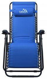Silla de camping Cattara LIVORNO azul