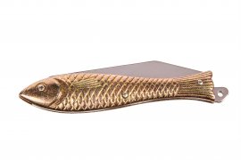 Cuchillo Mikov Fish oro