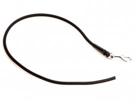 Correa Dogtrace couračka hebilla plateada 70cm negro