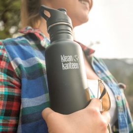 Botella de acero inoxidable Klean Kanteen Classic Sport 800 ml