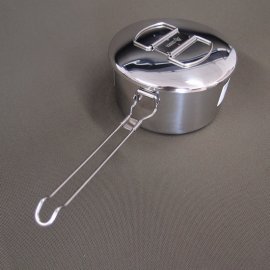 Maceta de camping Zebra 14cm