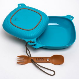 UCO Mess Kit 4 piezas azul