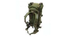 Mochila Jubö Bushcraft Warrior 25l verde