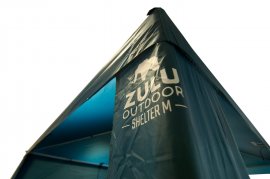 Carpa de fiesta Zulu Shelter M con pared lateral