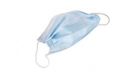Mascarilla desechable azul