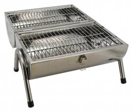 Parrilla de carbón de mesa Cattara Doble
