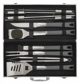 Utensilios para asar Cattara Grey Line set 11pcs
