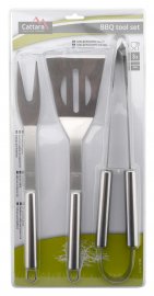 Utensilios de barbacoa Cattara BBQ set 3pcs