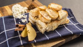 Sémola con manzanas y canela Menú Aventura