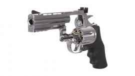 Revólver de aire ASG Dan Wesson 715 4" silver balines
