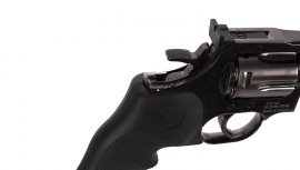 Revólver de aire comprimido ASG Dan Wesson 715 4" tiro gris