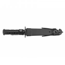 Cuchillo de supervivencia Fox Outdoor Scout negro