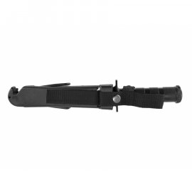 Cuchillo de supervivencia Fox Outdoor Scout negro