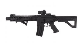 Carabina de aire comprimido Crosman DPMS SBR Full Auto 4,5mm con colimador