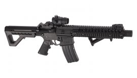 Carabina de aire comprimido Crosman DPMS SBR Full Auto 4,5mm con colimador