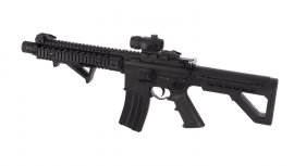 Carabina de aire comprimido Crosman DPMS SBR Full Auto 4,5mm con colimador