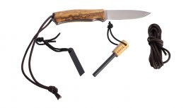 Cuchillo comodín Bushcrafter CO120-P con pedernal