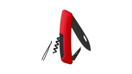 Navaja suiza Swiza D01 Allblack roja