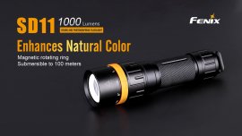 Linterna LED de buceo Fenix SD11