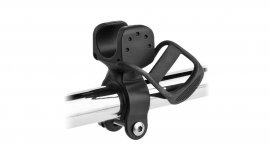 Soporte giratorio para linternas para bicicleta