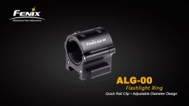 Montaje de la linterna en carril de 22 mm Fenix ALG-00