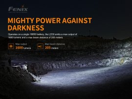 Linterna Fenix LD30 + batería USB 3500 mAh