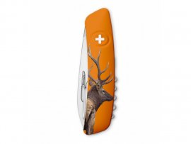 Navaja de bolsillo suiza Swiza TT03 Wildlife Bull Elk