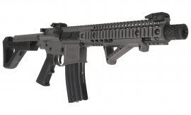 Carabina de aire comprimido Crosman DPMS SBR Full Auto 4,5mm gris