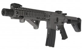 Carabina de aire comprimido Crosman DPMS SBR Full Auto 4,5mm gris