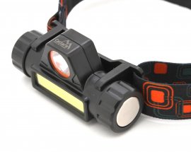 Cattara 120lm Linterna frontal recargable