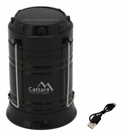 Linterna de camping recargable Cattara LED 20/60lm extensible