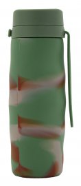 Botella plegable de silicona ARMY 550ml