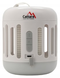 Linterna MUSIC CAGE Bluetooth recargable + atrapa insectos UV