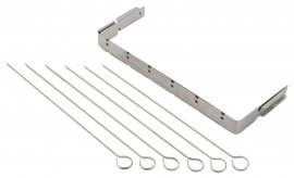 Set de parrilla para pinchos 6pcs