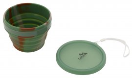 Bol plegable de silicona ARMY 550ml