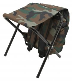 Silla plegable con mochila OLBIA ARMY