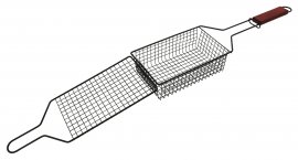 Cesta para barbacoa 23x14x7cm