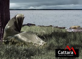 Lámina isotérmica SOS cilindro verde 200x92cm