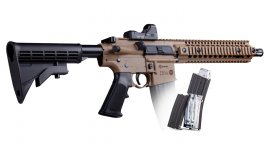 Carabina de aire Crosman R1 Full Auto 4,5mm con colimador