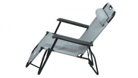 Tumbona/silla Cattara Comfort gris