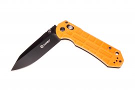 Ganzo G7453P navaja de cierre naranja con silbato