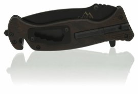 Cuchillo de cierre BLACK BLADE con cierre de seguridad 21,7cm
